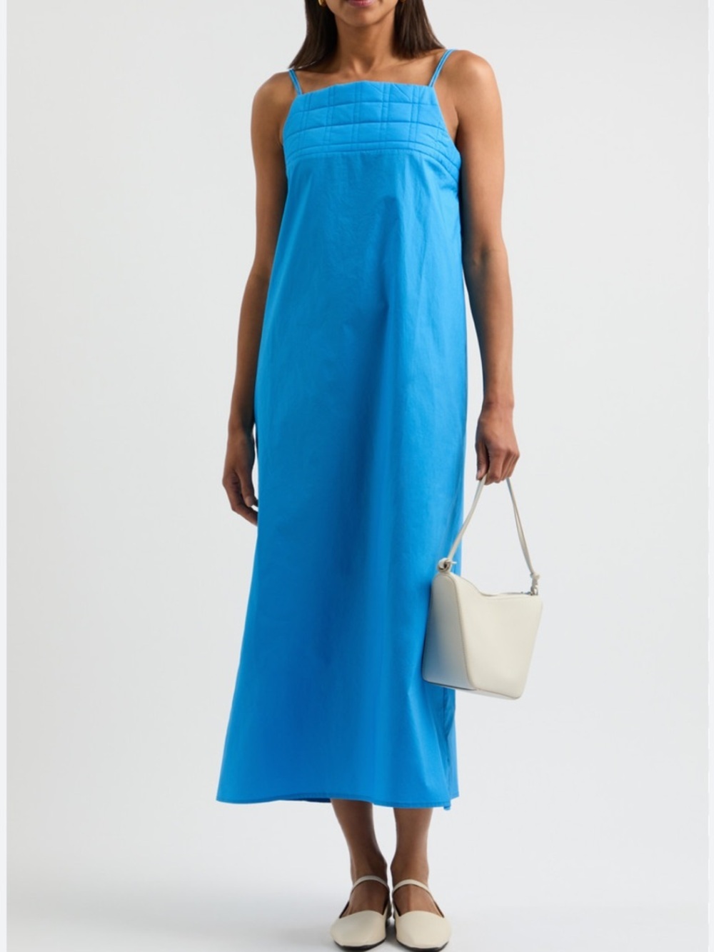 FOEMINA Mindy Cotton-Poplin Midi Dress